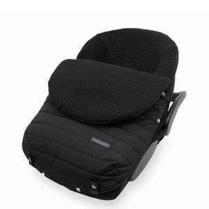 Little Unicorn Infant Car Seat Footmuff Black for Winter Stroller New